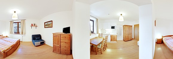 Virtual tour 360° - Apartment 3 – first floor